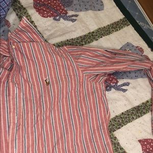 Men’s large Button down polo Ralph Lauren shirt